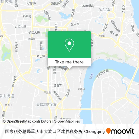 国家税务总局重庆市大渡口区建胜税务所 map