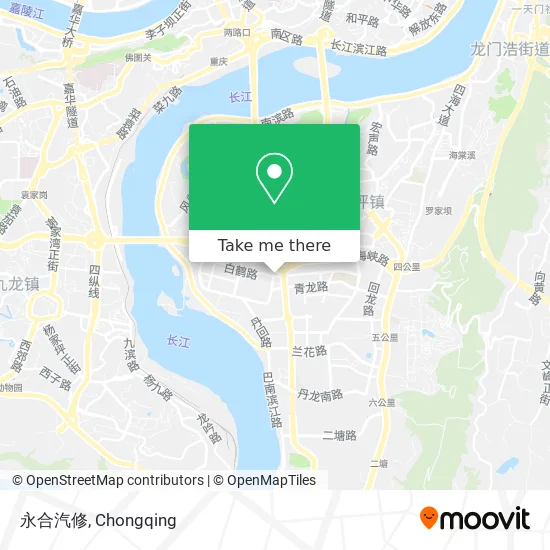 永合汽修 map