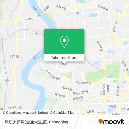 康庄大药房(金通大道店) map