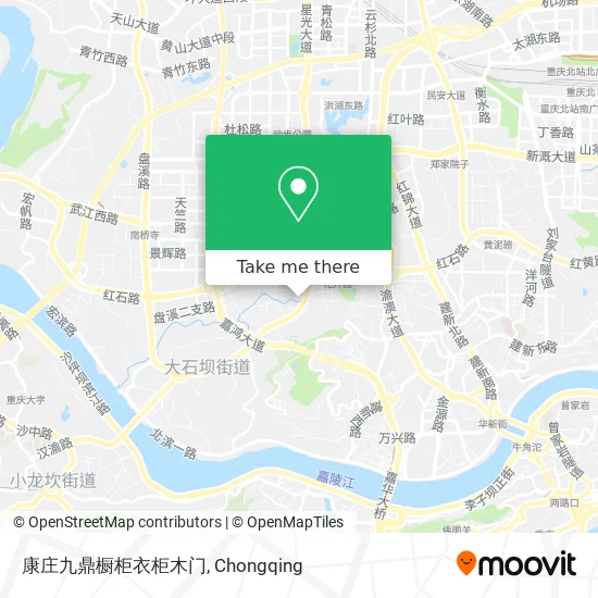 康庄九鼎橱柜衣柜木门 map