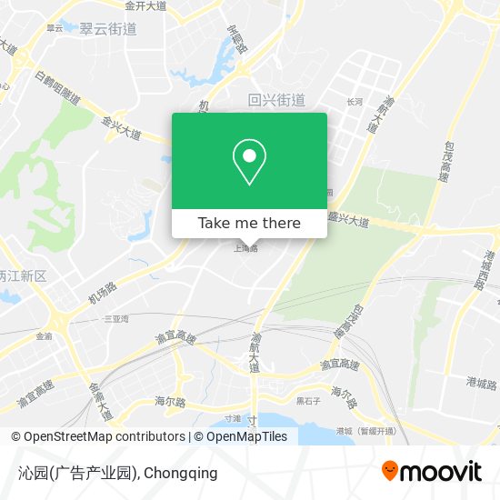 沁园(广告产业园) map