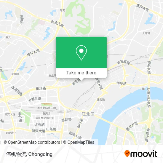 伟帆物流 map