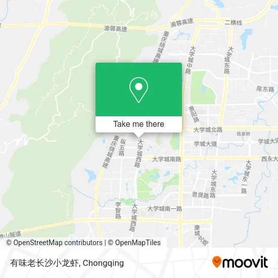 有味老长沙小龙虾 map