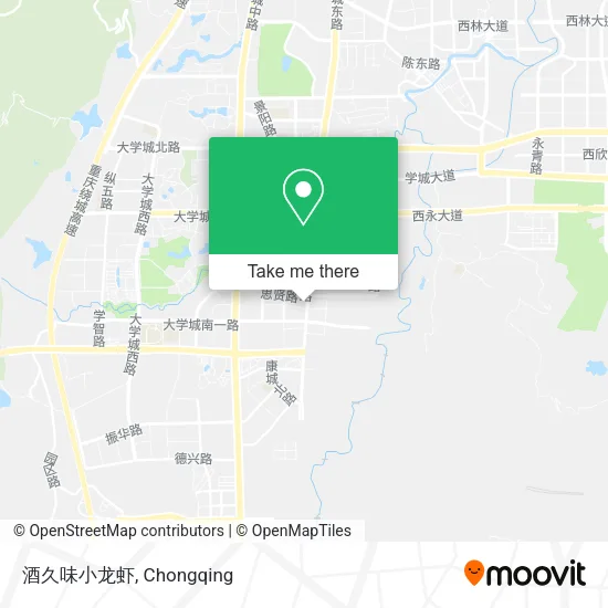 酒久味小龙虾 map