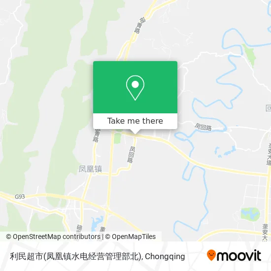 利民超市(凤凰镇水电经营管理部北) map