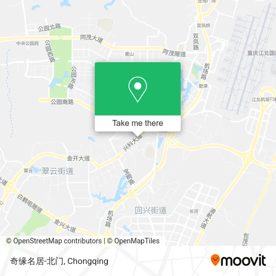 奇缘名居-北门 map