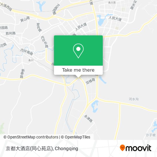 京都大酒店(同心苑店) map