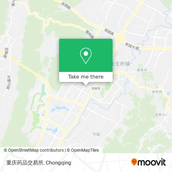 重庆药品交易所 map