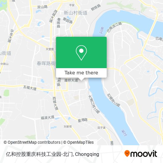 亿和控股重庆科技工业园-北门 map