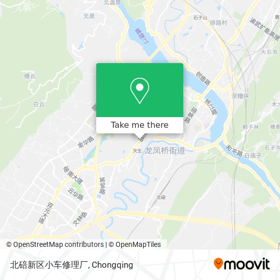 北碚新区小车修理厂 map