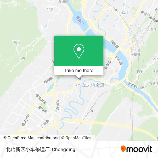 北碚新区小车修理厂 map