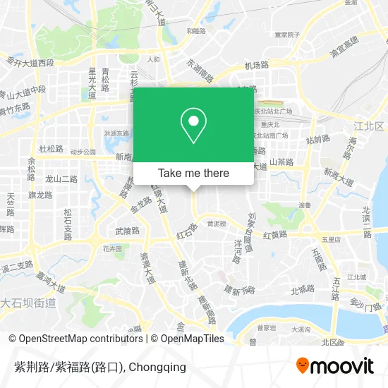 紫荆路/紫福路(路口) map