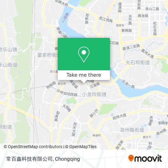 常百鑫科技有限公司 map