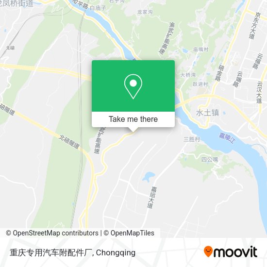 重庆专用汽车附配件厂 map