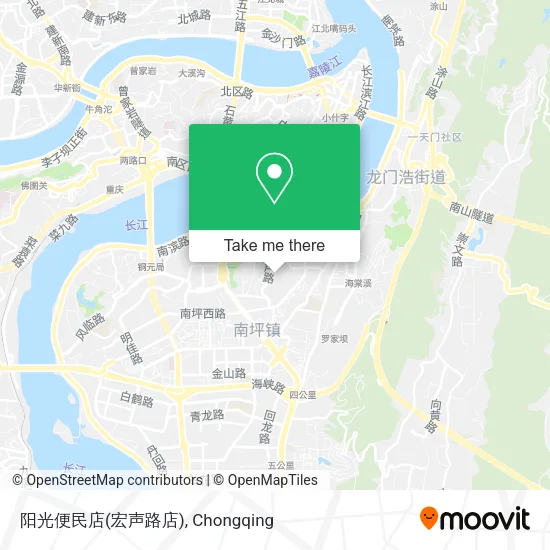 阳光便民店(宏声路店) map
