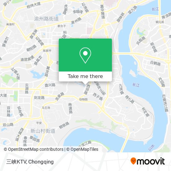 三峡KTV map