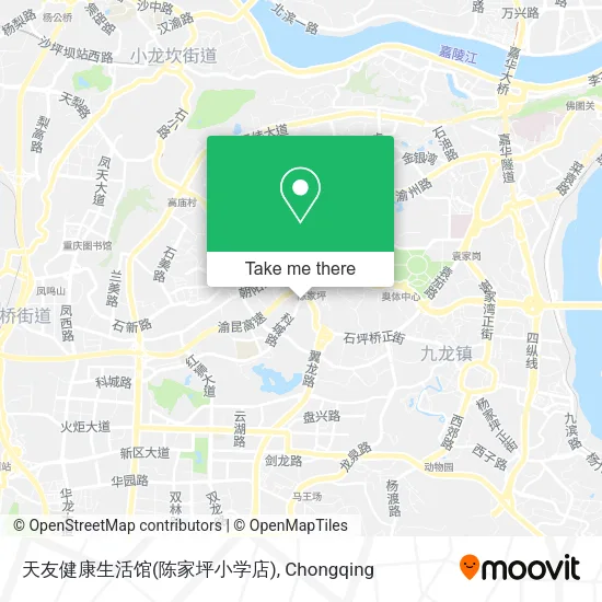 天友健康生活馆(陈家坪小学店) map