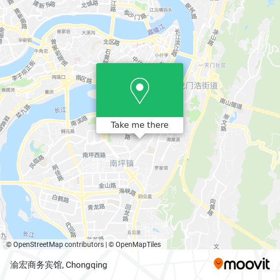 渝宏商务宾馆 map
