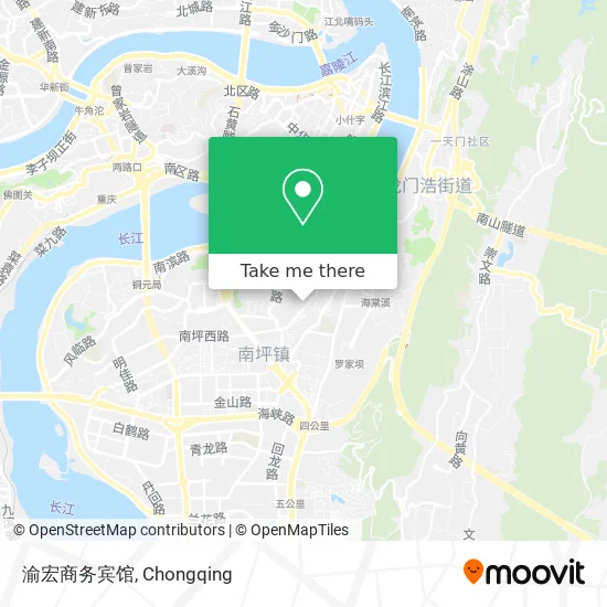 渝宏商务宾馆 map
