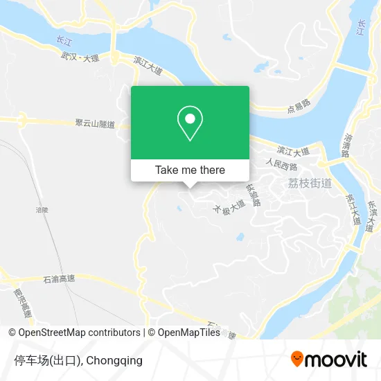 停车场(出口) map