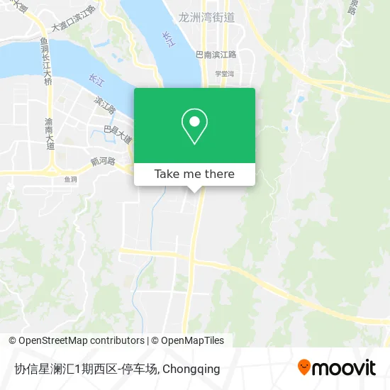 协信星澜汇1期西区-停车场 map