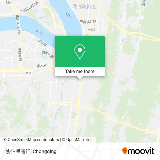 协信星澜汇 map