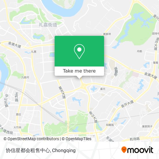 协信星都会租售中心 map