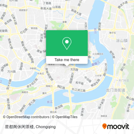 星都阁休闲茶楼 map