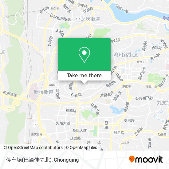 停车场(巴渝佳梦北) map