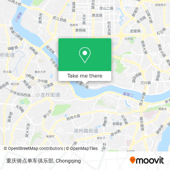 重庆骑点单车俱乐部 map