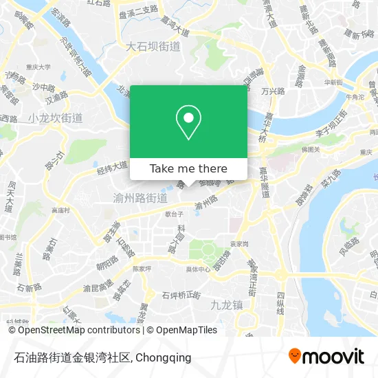 石油路街道金银湾社区 map