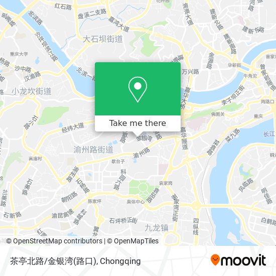 茶亭北路/金银湾(路口) map