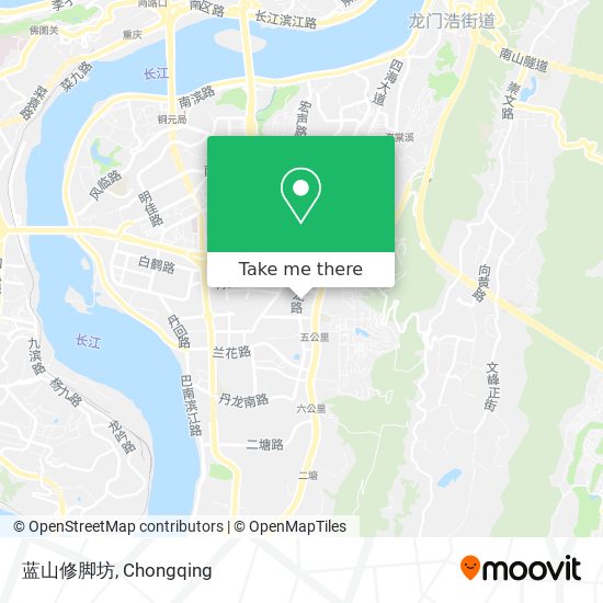 蓝山修脚坊 map