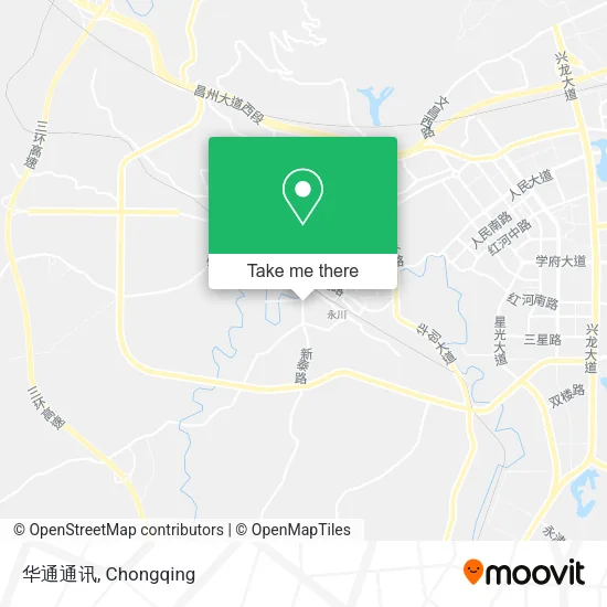 华通通讯 map
