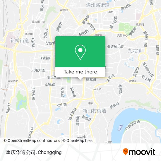 重庆华通公司 map