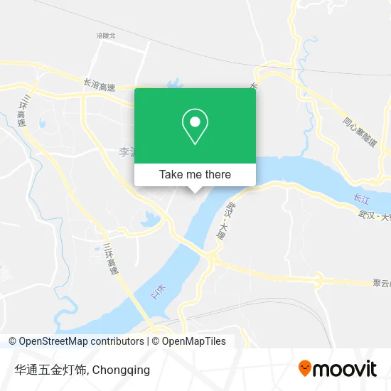 华通五金灯饰 map