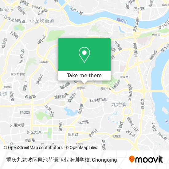 重庆九龙坡区凤池荷语职业培训学校 map