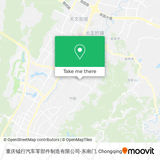 重庆钺行汽车零部件制造有限公司-东南门 map