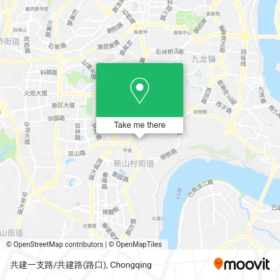 共建一支路/共建路(路口) map