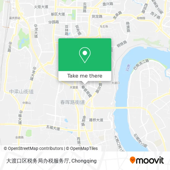 大渡口区税务局办税服务厅 map