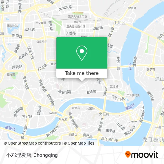小邓理发店 map