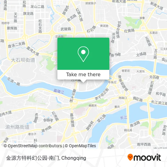 金源方特科幻公园-南门 map