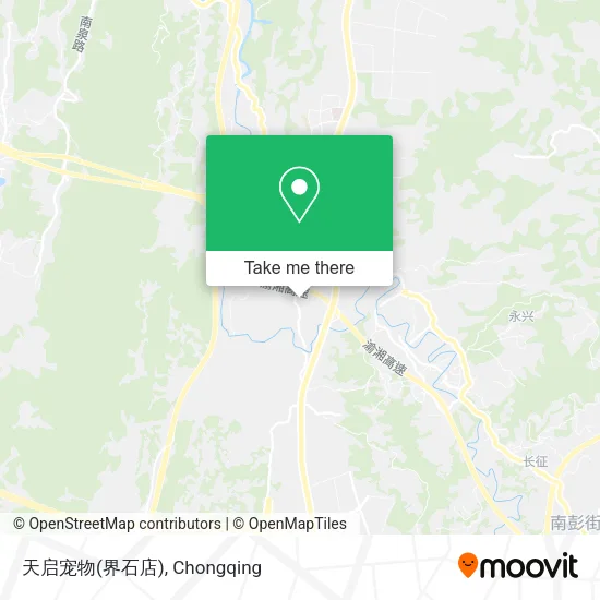 天启宠物(界石店) map