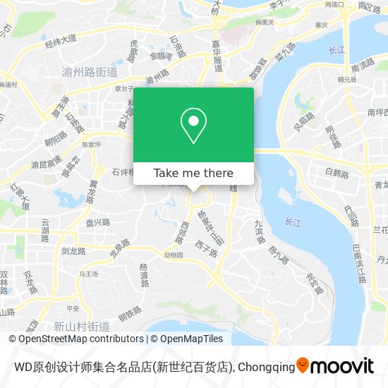 WD原创设计师集合名品店(新世纪百货店) map