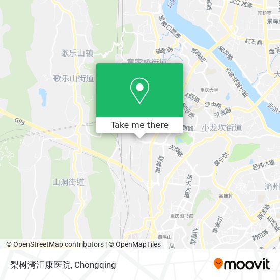 梨树湾汇康医院 map