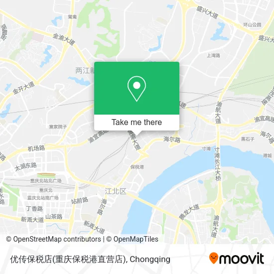 优传保税店(重庆保税港直营店) map
