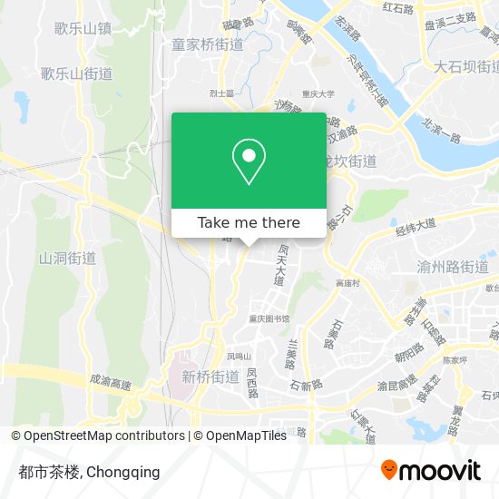 都市茶楼 map