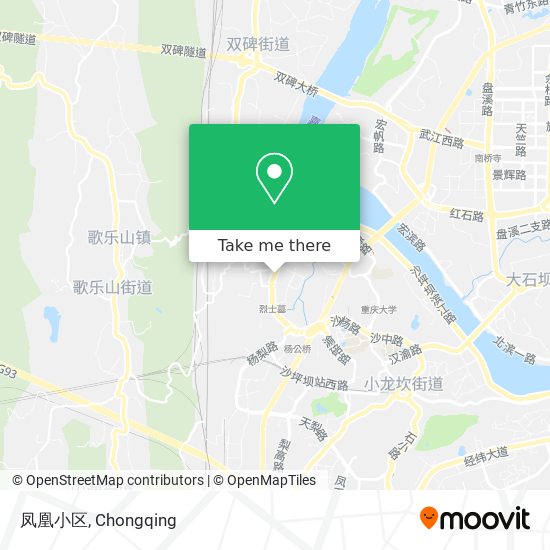 凤凰小区 map
