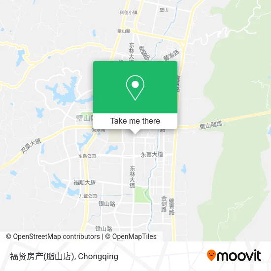 福贤房产(脂山店) map