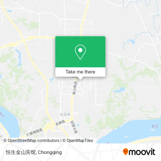恒生金山宾馆 map